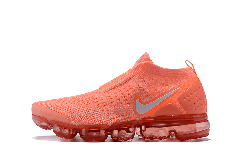 Women Nike Air VaporMax FK Moc Orange Shoes - Click Image to Close